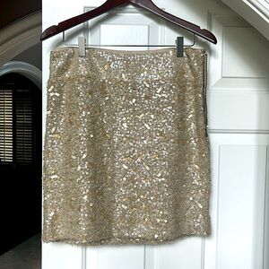Banana Republic Sequin Cocktail Skirt